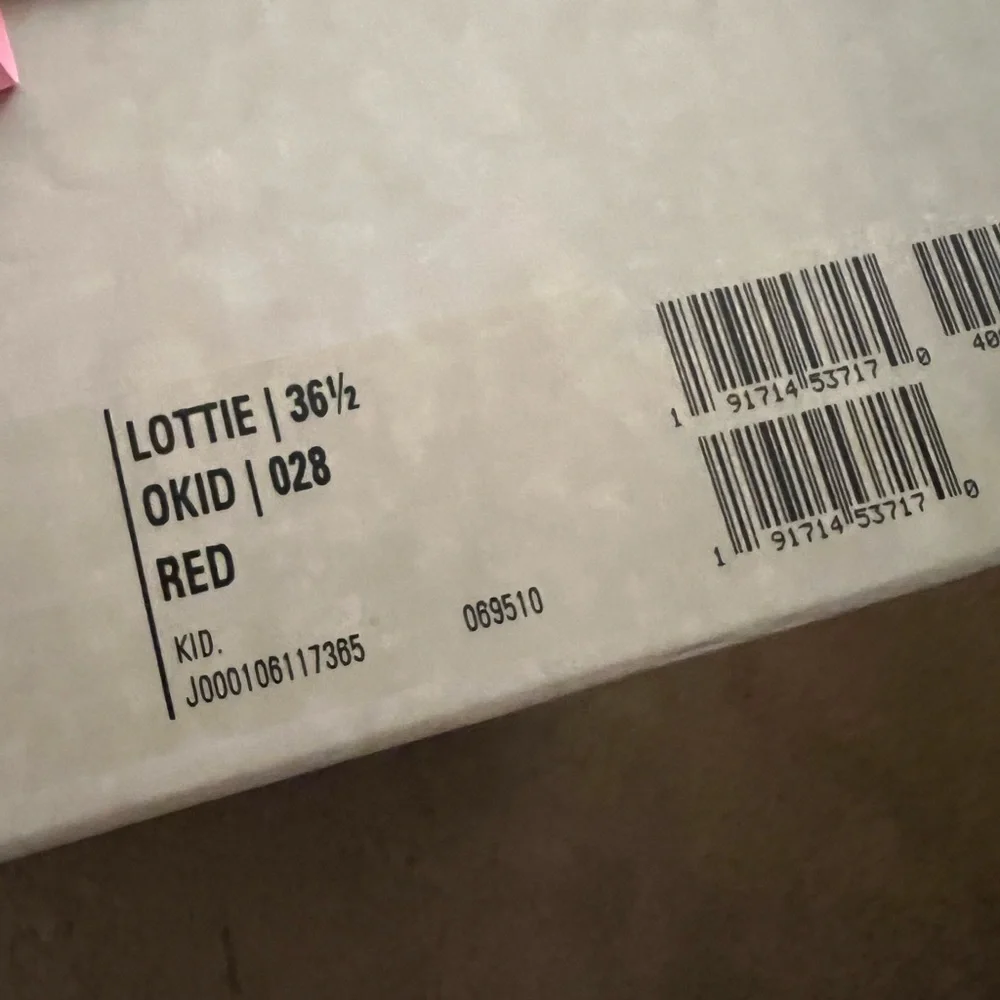 Jimmy choo lottie red sandal 36.5 - Picture 4 of 4